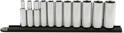Set 11 Pzas Llaves Vaso Profundo SAE