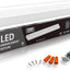6 Luces LED para gabinete 24pulg 3000K cuerpo ancho base