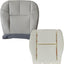 Funda asiento cuero conductor izquierdo espuma gris comp