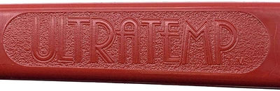 Espátula ranurada roja dentada 400°F fabricada EE.UU.