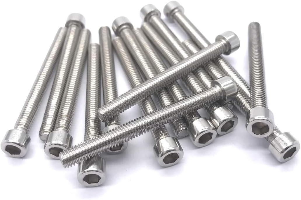 Tornillos M6 acero inox 15 pzas impresora 3D