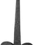 Bisagras puerta hierro forjado negro 15.5pulg Fleur De Lis