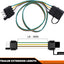 Arnés extensión enchufe tráiler 4 cables