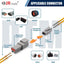 Kit terminales sólidos ST6356-20-040 contactos girados oro