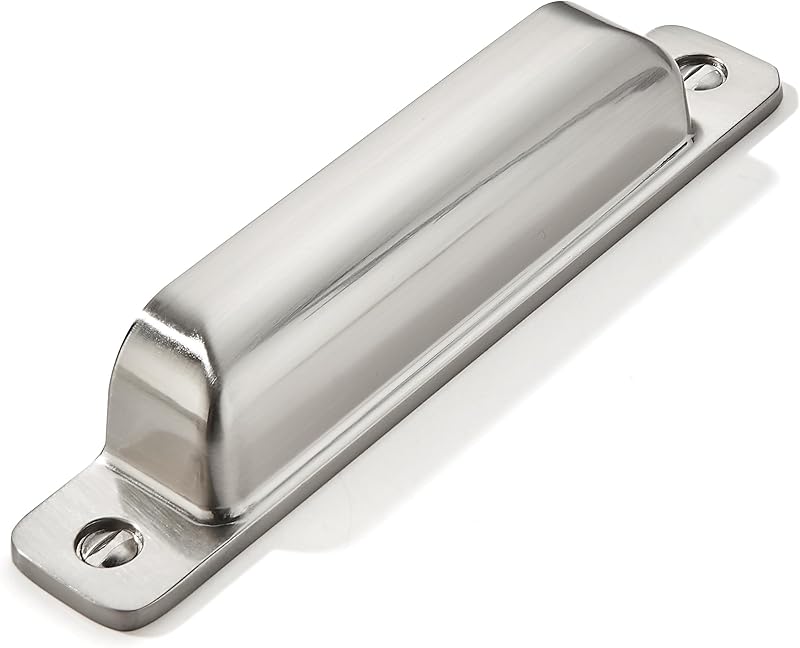 2 Tiradores Cajón 3.78pulg Níquel Cepillado Accesorios Cocina