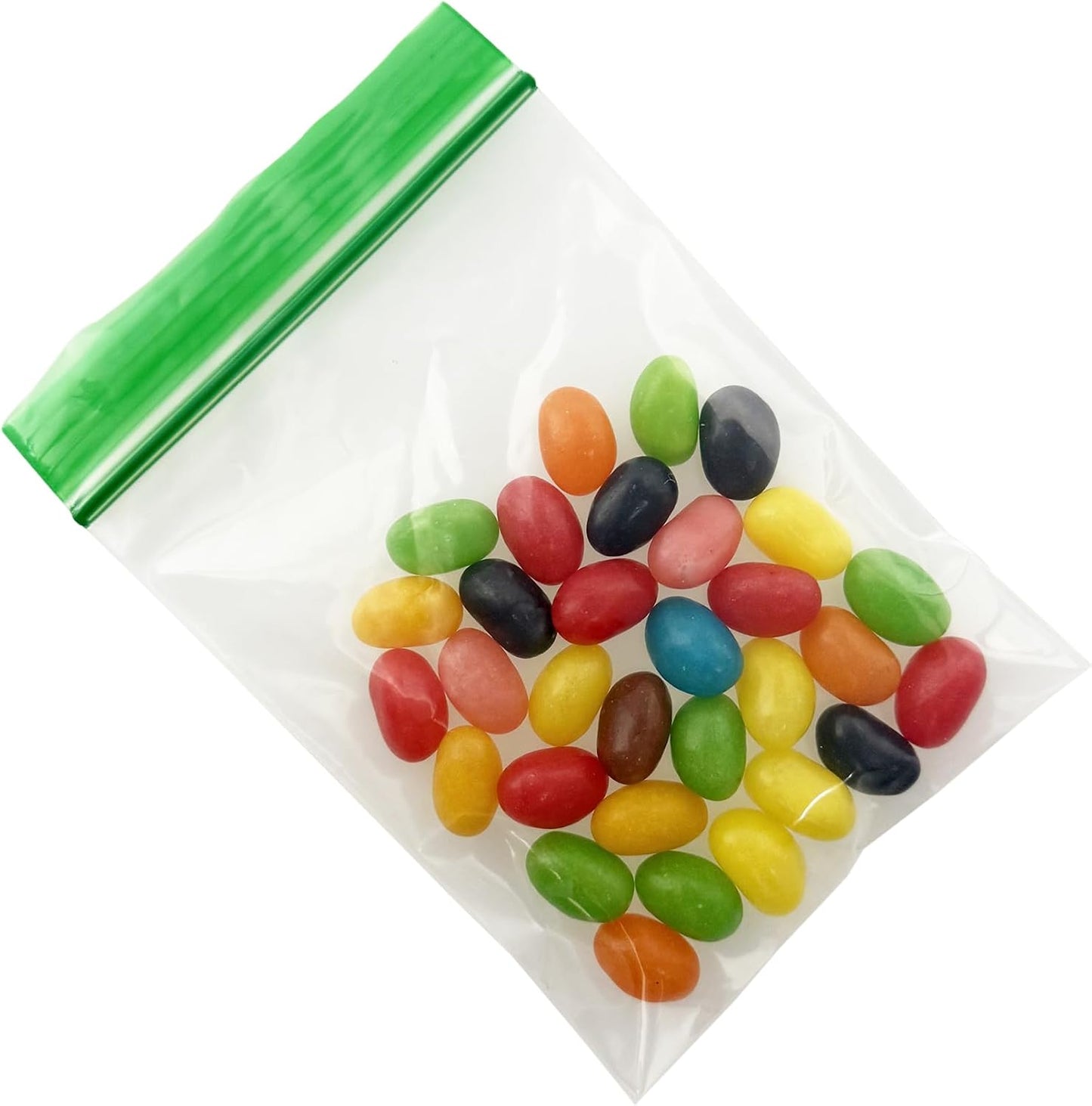 100 Bolsas Reutilizables Transparentes 3.15x4.72"