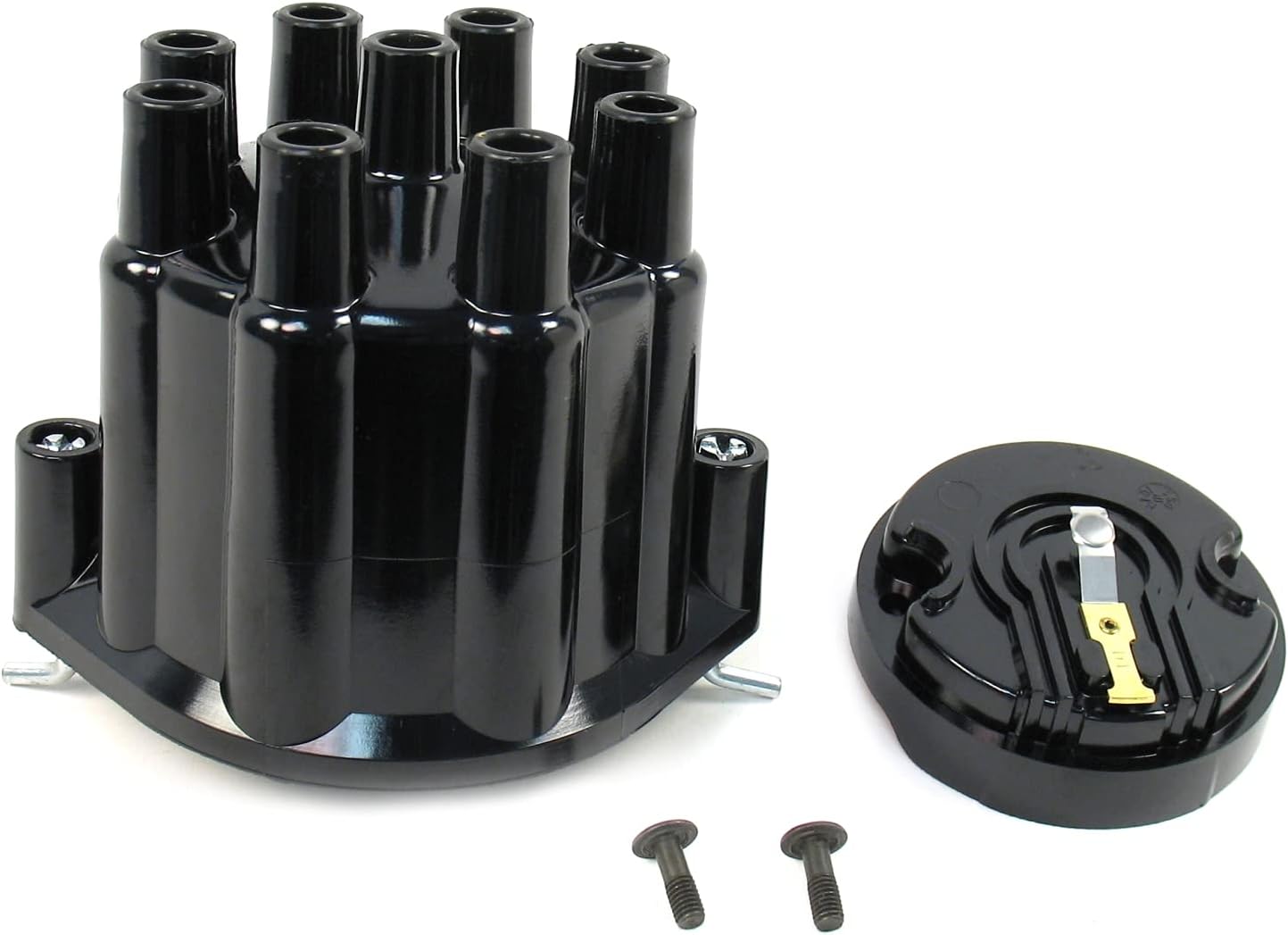 Kit distribuidor electrónico lanzallamas 8 cilindros negro