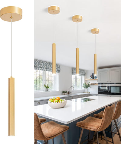 Luces colgantes LED 18W para cocina, baño y sala set 3