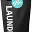 Cesta lavandería 95L tela plegable color negro