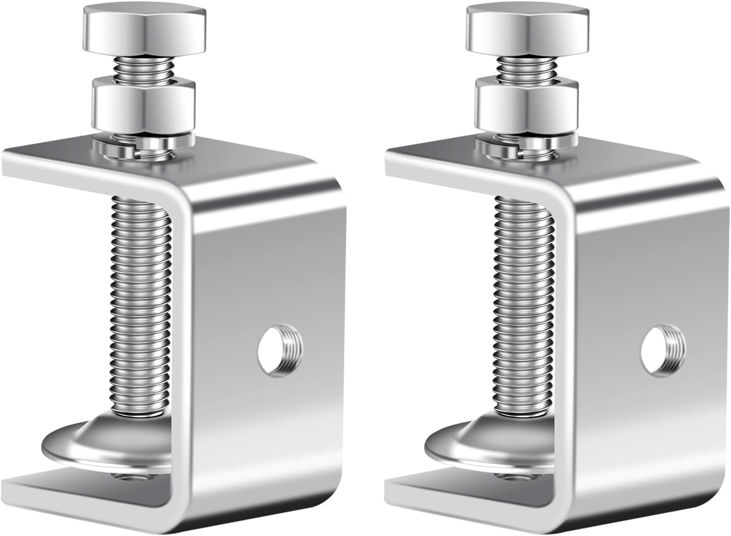 Abrazaderas C acero inox 1.5pulg carpintería montaje