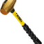 Martillo latón 5lb 14" mango fibra vidrio doble cara