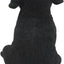 Estatua cachorro Labrador color negro