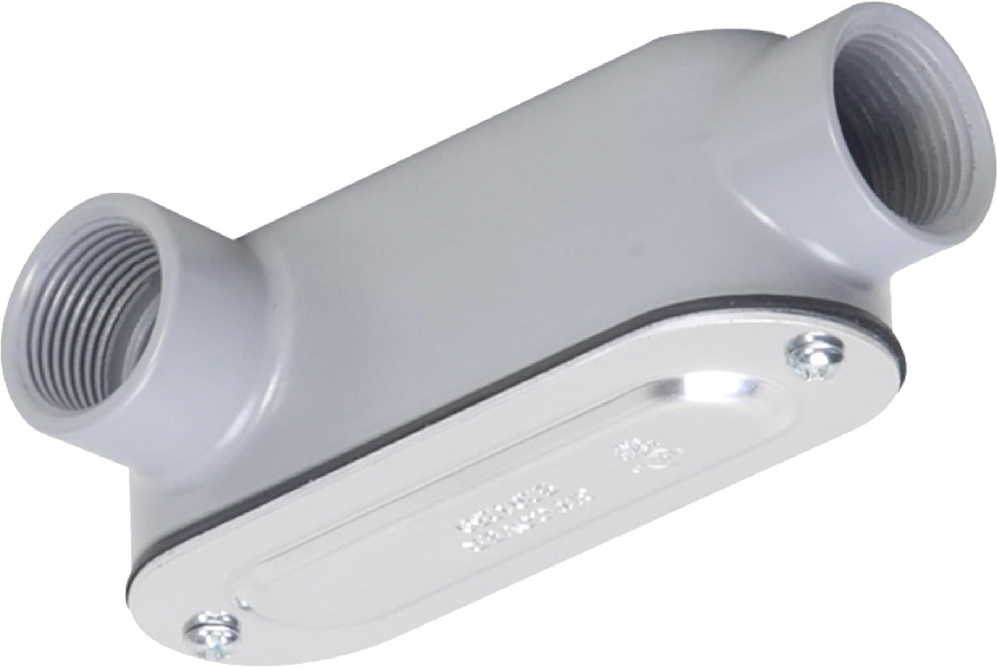 Cuerpo conducto tipo LL roscado aluminio fundido 3/4pulg gris