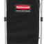 Carrito plegable negro acero 4 bushels hotel