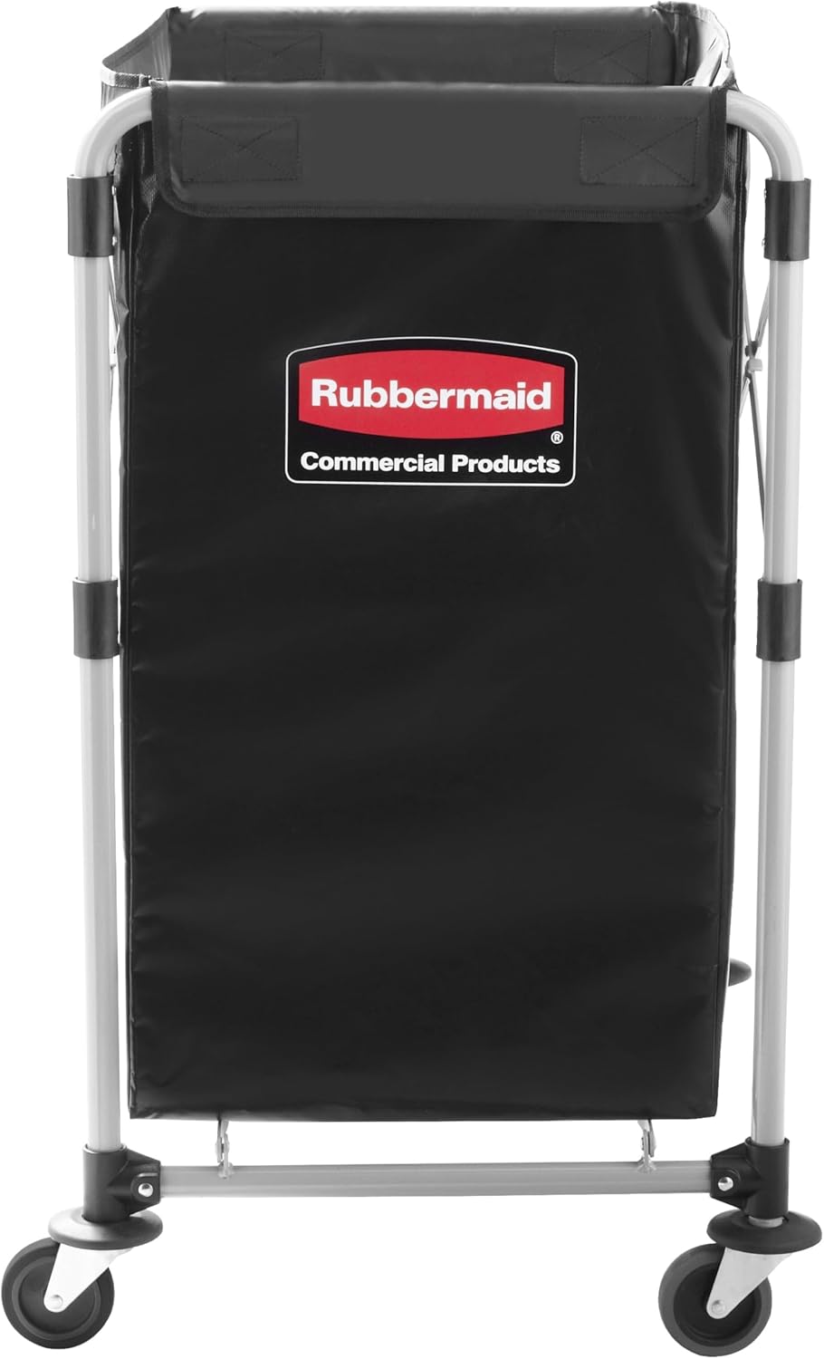 Carrito plegable negro acero 4 bushels hotel