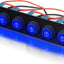 Panel interruptor basculante 12V 20A para luces automotrices