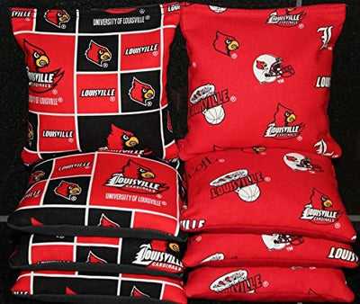 Bolsas Cornhole tela Louisville 8 ACA para portón trasero