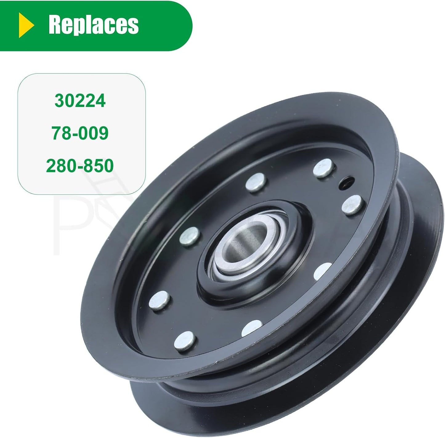 2 Poleas tensoras 30224 para cortacéspedes Dixie Chopper