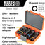 Set 5 Pzas Llaves Impacto 2en1 1/2pulg Klein
