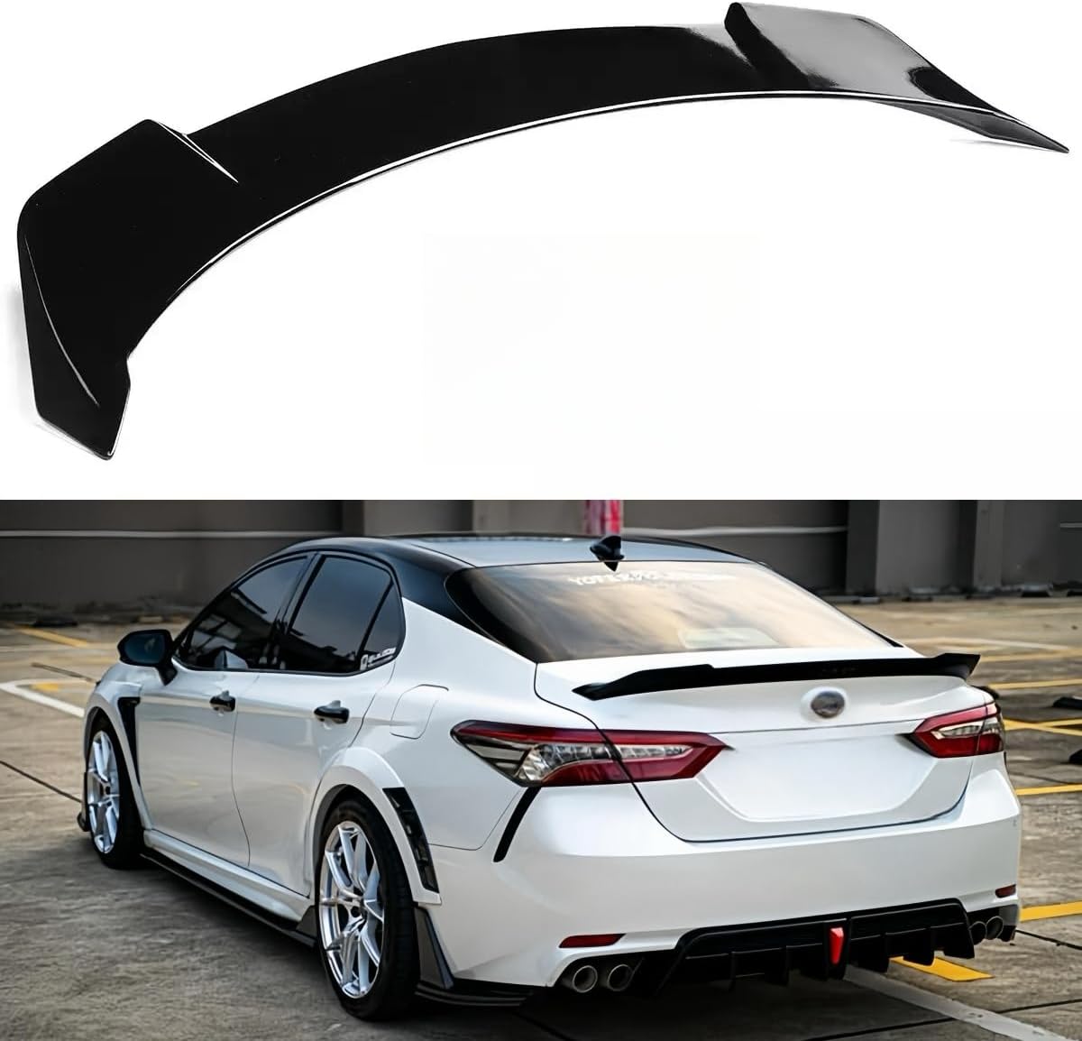 Alerón trasero comp Toyota Camry 18-24 estilo V2