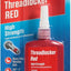 Fijador roscas rojo alta resistencia 90ml pack 6