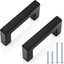 Manijas gabinete acero inox 2-1/2 pulg 30 pzas negro