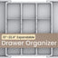 Organiz. cajones utensilios 13-22.4pulg 5 compart. sin BPA