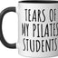 Taza Cerámica Instructor Pilates Negro Blanco