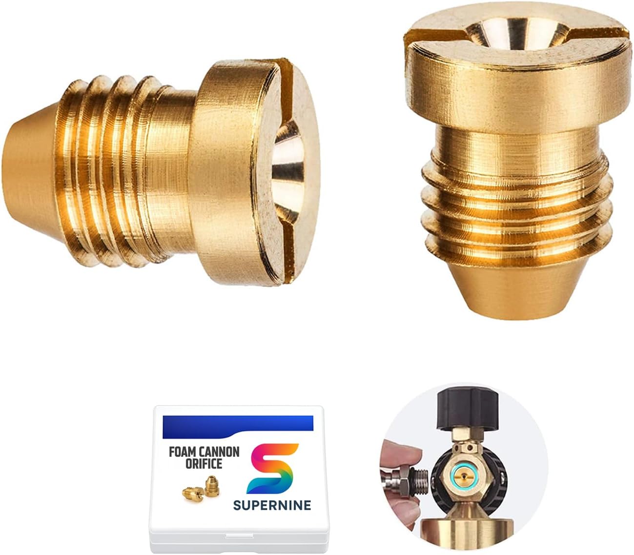Punta boquilla espuma 1.25mm conector universal