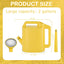 Regadera 2gal para plantas interior y exterior boquilla grande