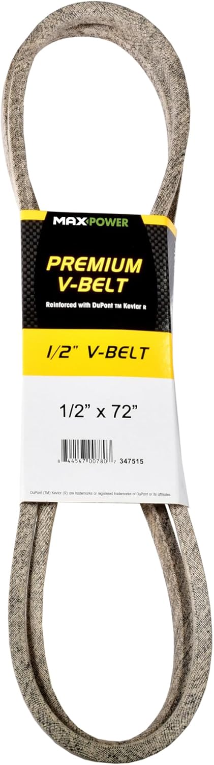 Cinturón reforzado fibra kevlar 1/2x72
