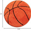 Alfombra baño patrón baloncesto 31.5pulg