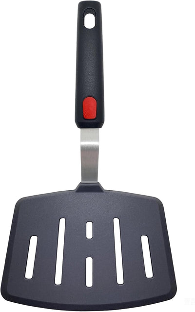 Espátula silicona ranurada para freír tortilla huevo pescado