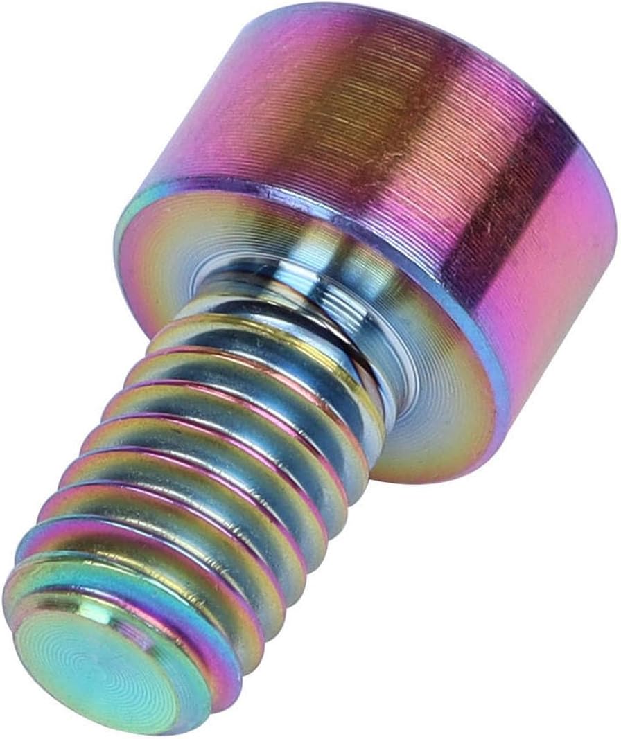 4 Pzas Tornillo Titanio M6x10mm Hexagonal Allen