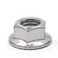 Brida acero inox M10x1.0 197pulg 5pcs
