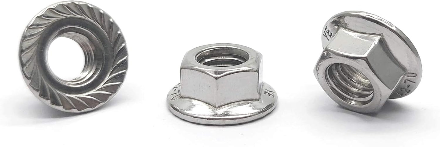 Brida acero inox M10x1.0 197pulg 5pcs
