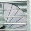 Ventilador pared aluminio plateado 36"
