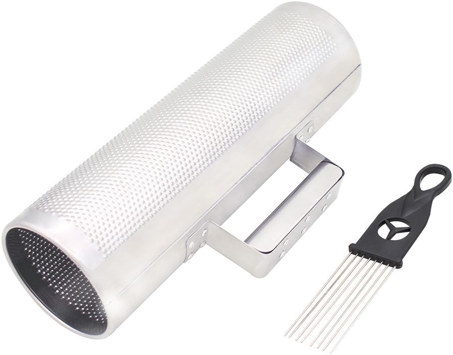 Guiro acero inox 12x4 con raspador