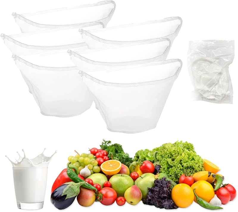 6 bolsas reutilizables para colar leche de avena y nueces