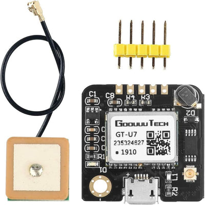 Módulo GPS GT-U7 2 Pzas comp NEO-6M STM32 para vehículos