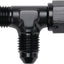 Adaptador Tee T AN4 hembra giratorio aluminio negro