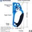 Cuerda escalada estática CE 33ft azul equipo rescate