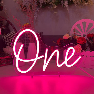 Letrero neón led para cumpleaños bebé y boda decoración