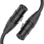 Cable XLR hembra a hembra 33 pies para audio