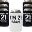 Soporte refrigerante texto I'm 21 B Cheers 21 años