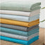 Mantel tejido liso 56x88pulg azul claro resistente calor