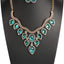 Busto cuero negro para exhibir joyas 16.3"