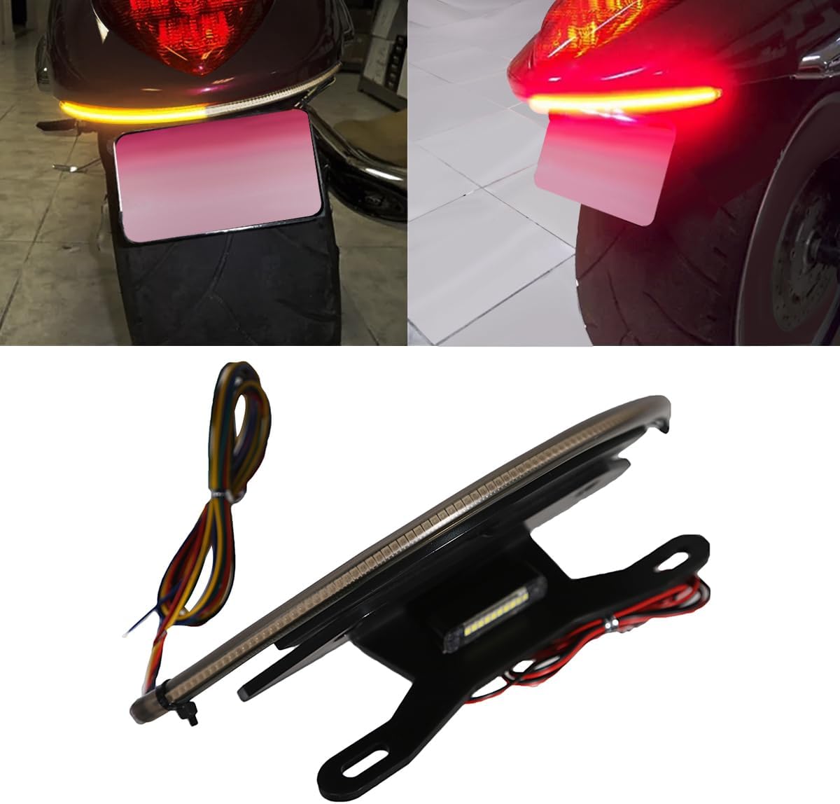 Kit luz trasera LED elim. guardabarros señal giro Suzuki