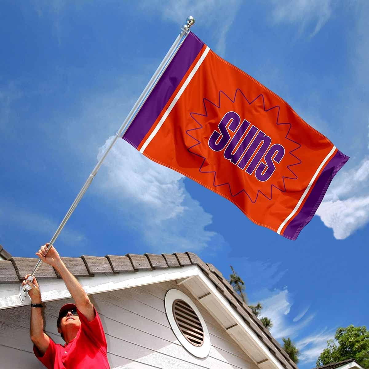 Bandera Phoenix Suns vintage para interiores y exteriores