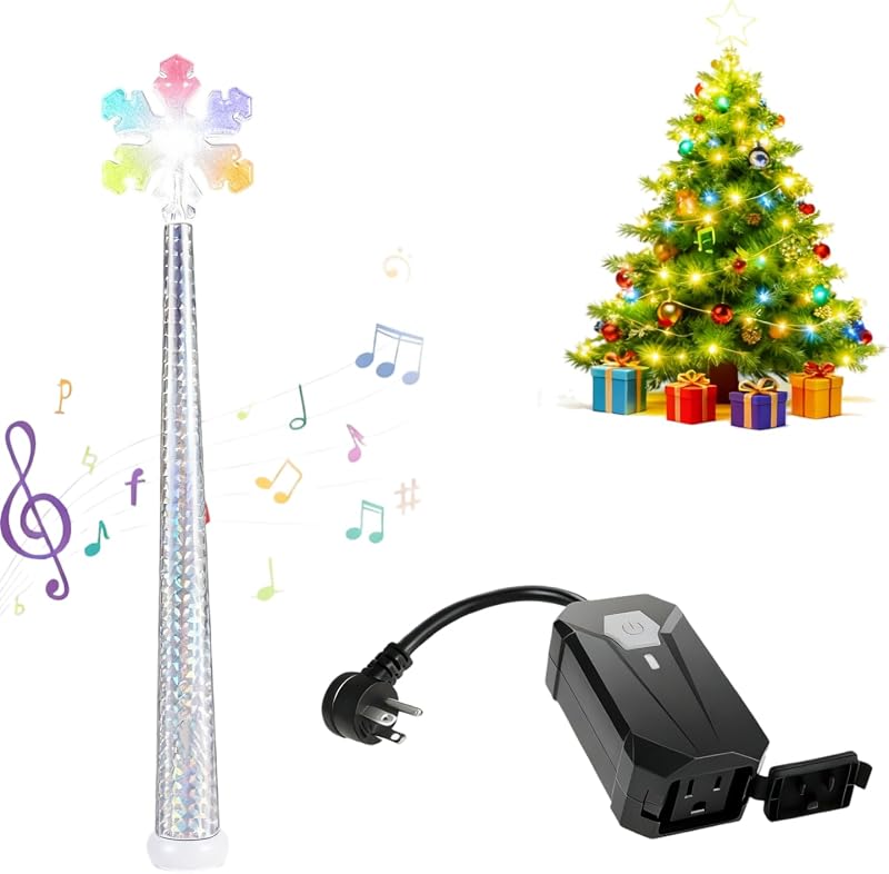 Toma control inalámbrico varita mágica luces Navidad